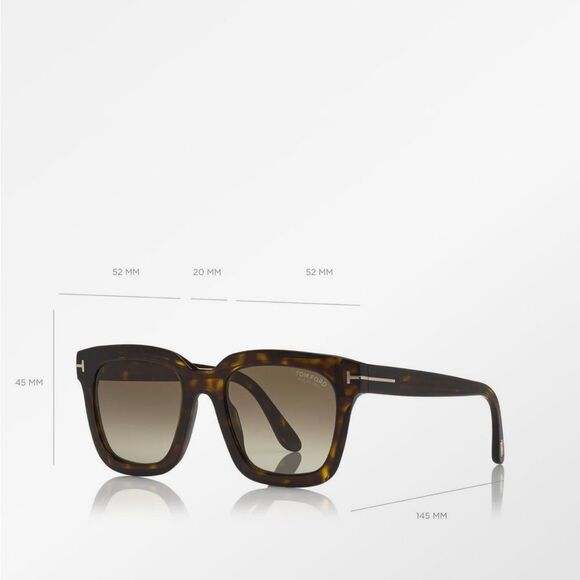 Tom Ford Sari TF690 Polarized Sunglasses MSRP $580 - Picture 6 of 9